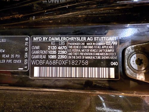 Mercedes SL500 (R129) Mercedes SL500 (R129)