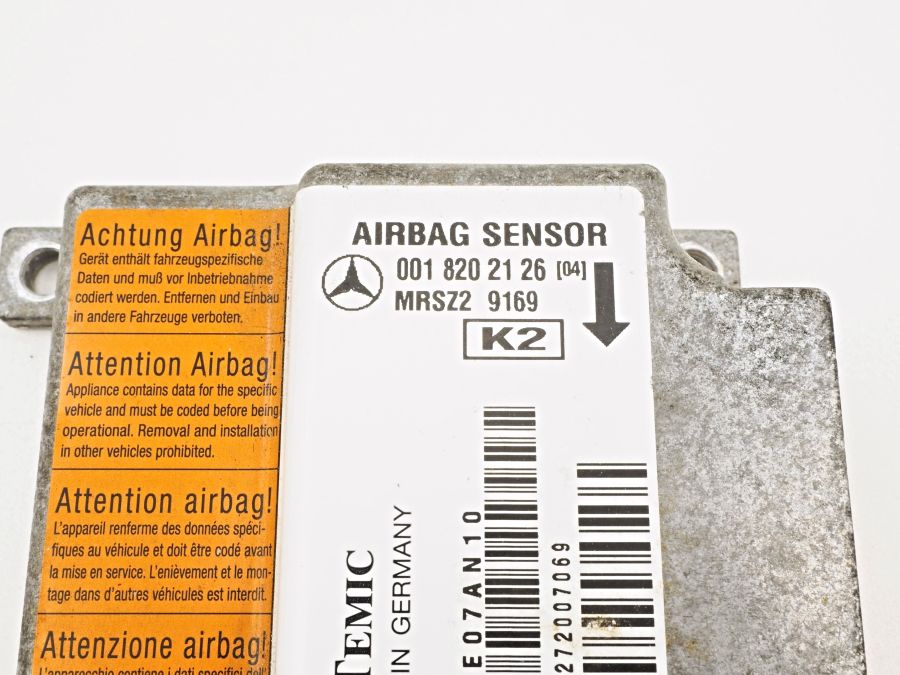 0018202126 | Mercedes SL500 | R129 Airbag sensor control module