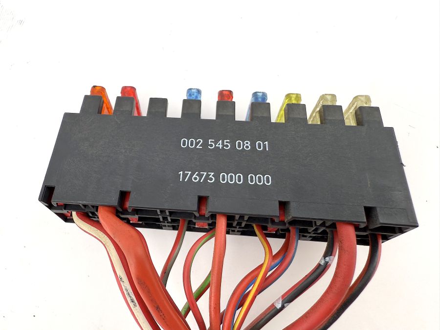 0025450801 1298213636 1298213536 | Mercedes SL500 | R129 Rear trunk fuse connector 0025450801 1298213636 1298213536 | Mercedes SL500 | R129 Rear trunk fuse connector