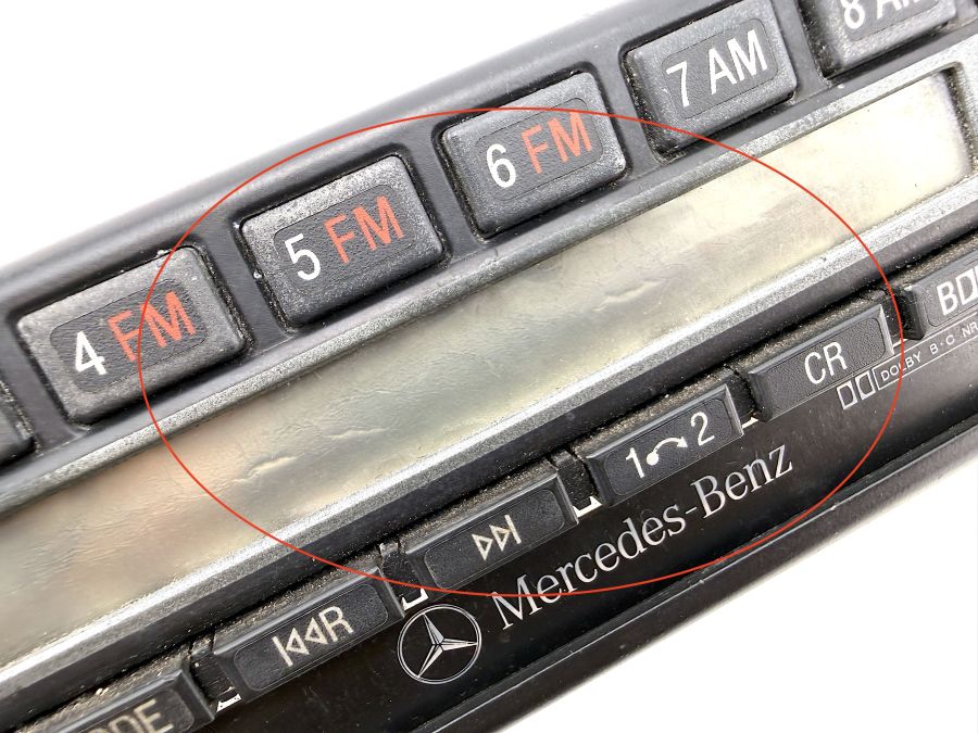 0028208686 | Mercedes 300SL-24 | R129 FM AM Audio radio player