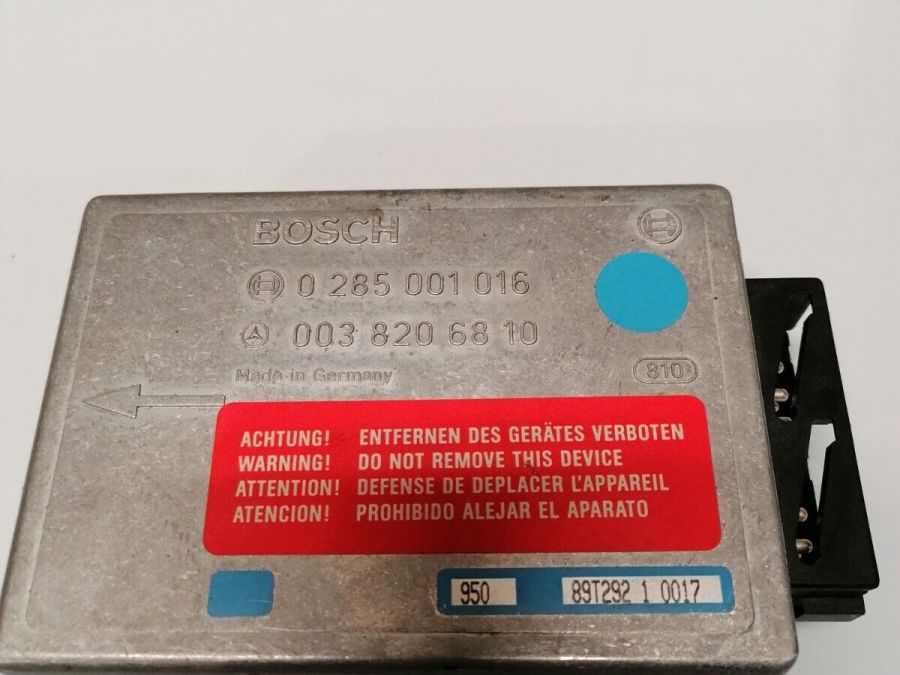 0038206810 | Mercedes 500SL | R129 Convertible Roll Bar Control Module 0038206810 | Mercedes 500SL | R129 Convertible Roll Bar Control Module