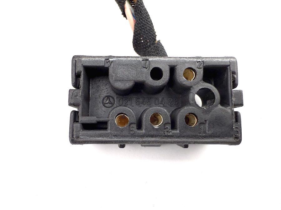 0215450428 1248215051 | Mercedes SL500 | R129 Door locking switch wiring connector 0215450428 1248215051 | Mercedes SL500 | R129 Door locking switch wiring connector