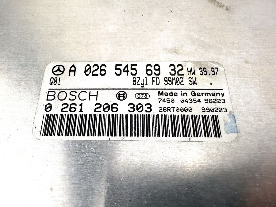 0265456932 1298203726 1298204126 | Mercedes SL500 | R129 Steering ignition trunk door lock key set