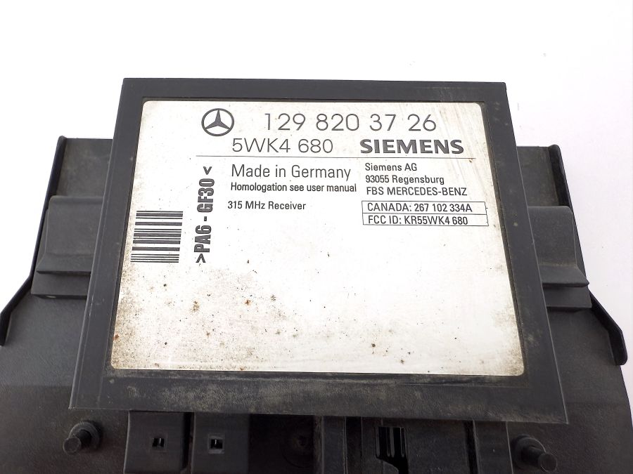 0265456932 1298203726 1298204126 | Mercedes SL500 | R129 Steering ignition trunk door lock key set