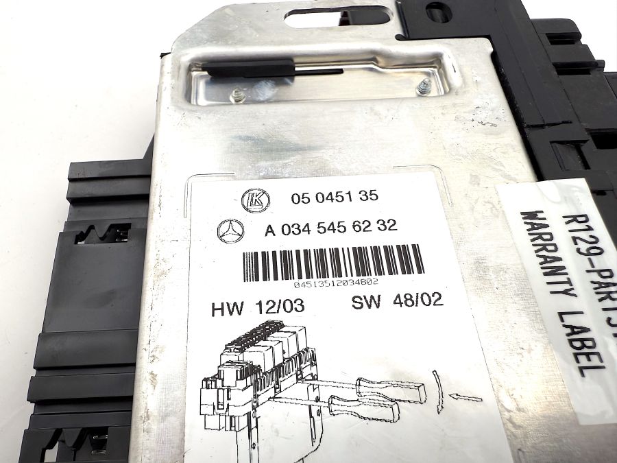 0345456232 2305450401 | Mercedes SL500 | R230 Rear SAM control unit