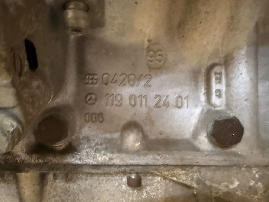 1190105902 11998212 1190102750 | Mercedes SL500 | R129 M119.982.12 engine 1190105902 11998212 1190102750 | Mercedes SL500 | R129 M119.982.12 engine