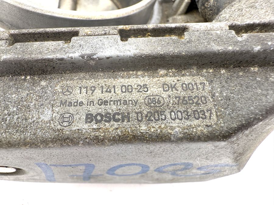 1191410025 0205003037 | Mercedes SL500 | R129 Intake throttle body 1191410025 0205003037 | Mercedes SL500 | R129 Intake throttle body