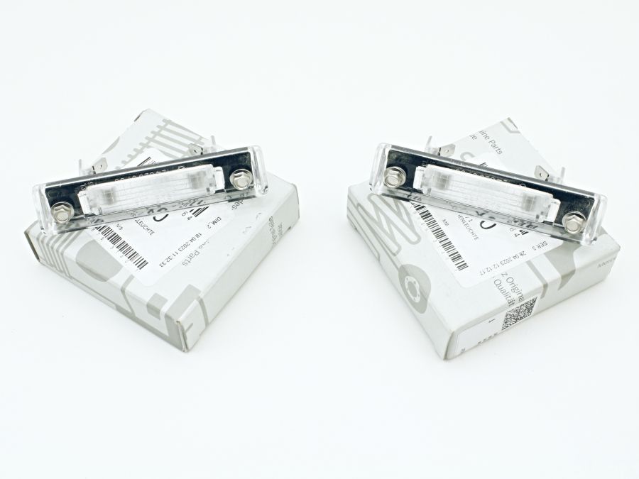 1248200756 124820075664 | Mercedes SL-Class | R129 License plate lamp set of 2 pieces