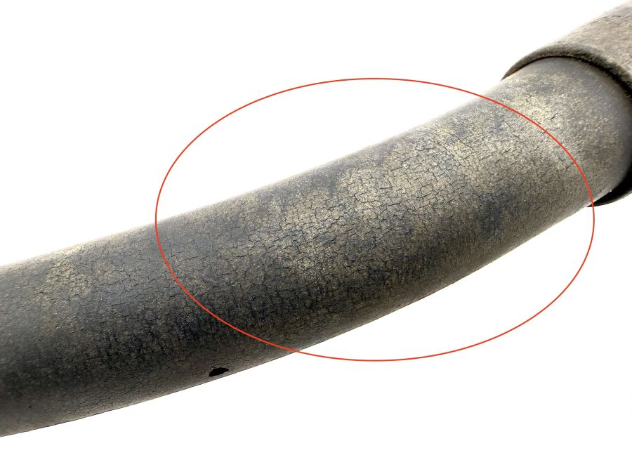 1293201272 | Mercedes 300SL-24 | R129 Steering pump high pressure expansion hose