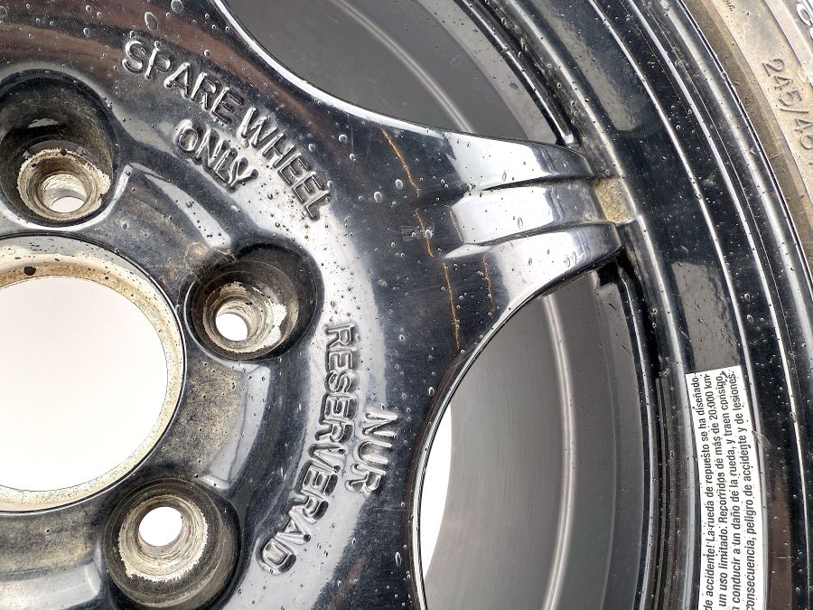 1294011302 | Mercedes SL500 | R129 Spare wheel R17 1294011302 | Mercedes SL500 | R129 Spare wheel R17