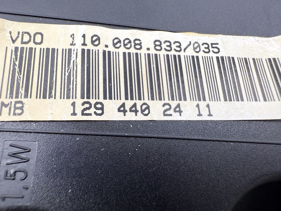 1294402411 | Mercedes SL500 | R129 Instrument cluster speedometer 1294402411 | Mercedes SL500 | R129 Instrument cluster speedometer