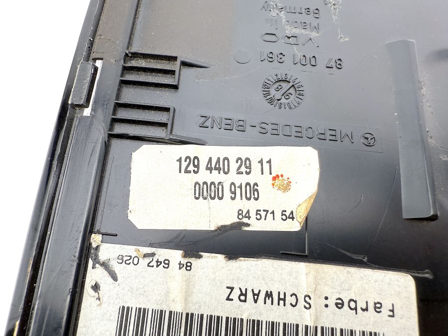 1294402911 | Mercedes SL500 | R129 Instrument cluster speedometer