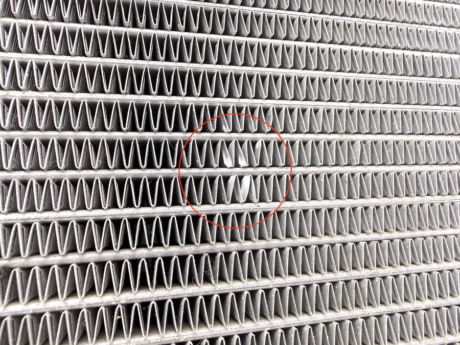 1295000703 | Mercedes 300SL-24 | R129 Engine cooling radiator