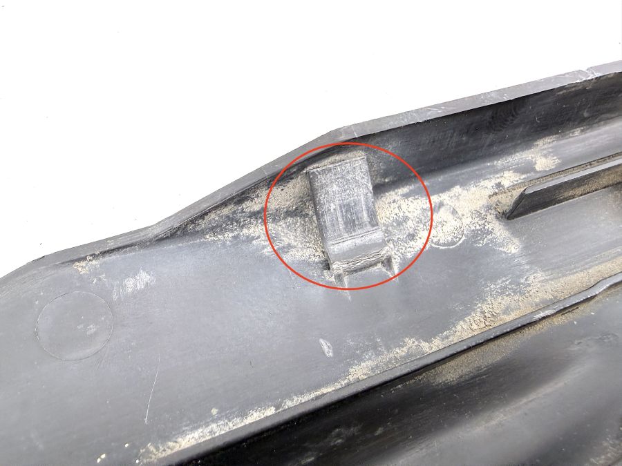 1295050388 | Mercedes 300SL-24 | R129 Engine Radiator Cover Upper
