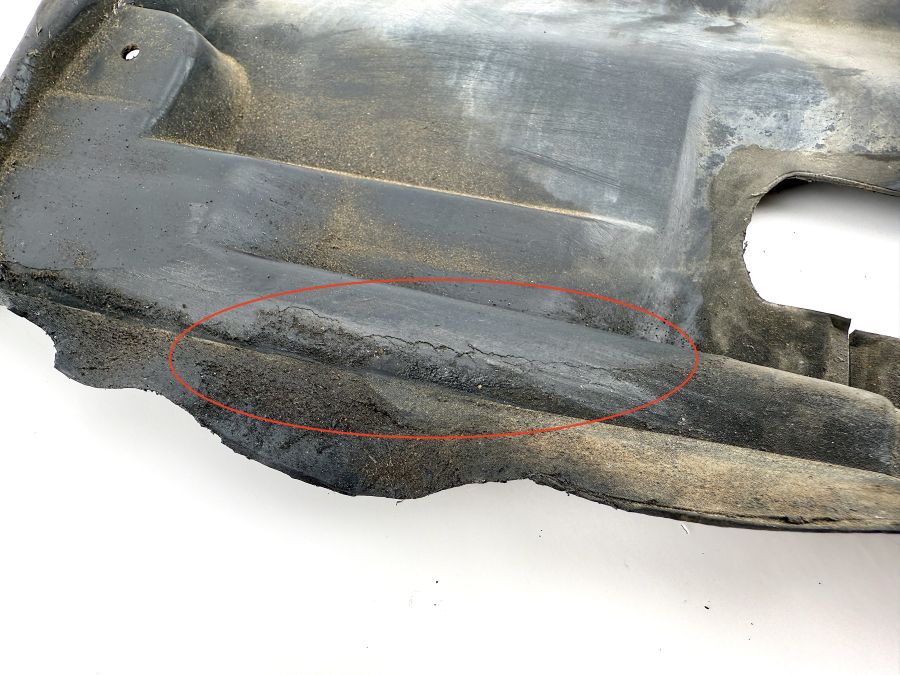 1295241030 | Mercedes SL500 | R129 Engine bay lower cover left side