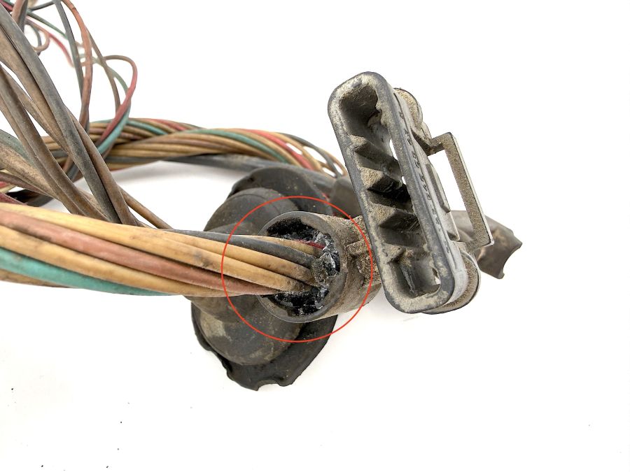 1295400709 1295451540 | Mercedes 300SL-24 | R129 ABS wiring harness front left