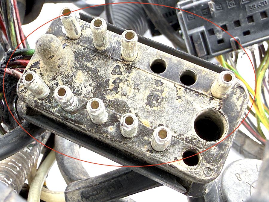 1295402705 | Mercedes 300SL-24 | R129 Engine cable wiring harness
