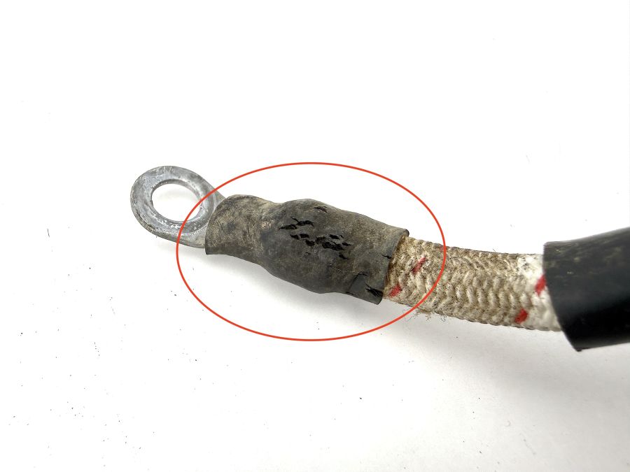 1295404208 | Mercedes 300SL-24 | R129 Positive starter and alternator cable