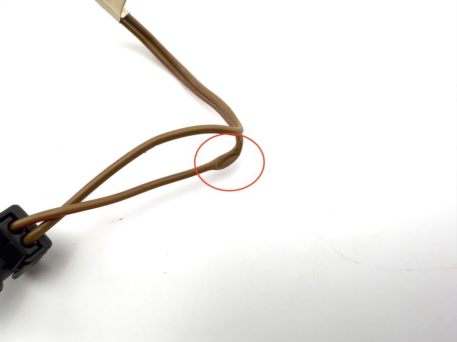 1295405408 1298100225 | Mercedes SL500 | R129 Right sun visor clip with light cable 1295405408 1298100225 | Mercedes SL500 | R129 Right sun visor clip with light cable