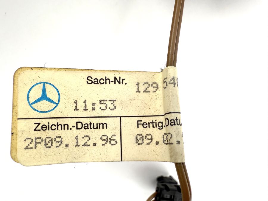 1295405408 1298100225 | Mercedes SL500 | R129 Right sun visor clip with light cable 1295405408 1298100225 | Mercedes SL500 | R129 Right sun visor clip with light cable