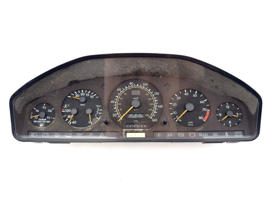 1295407148 | Mercedes 300SL-24 | R129 Instrument cluster speedometer