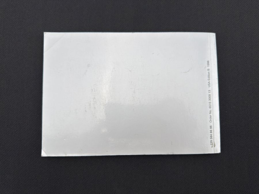 1295846696 | Mercedes SL500 | R129 Owners manual