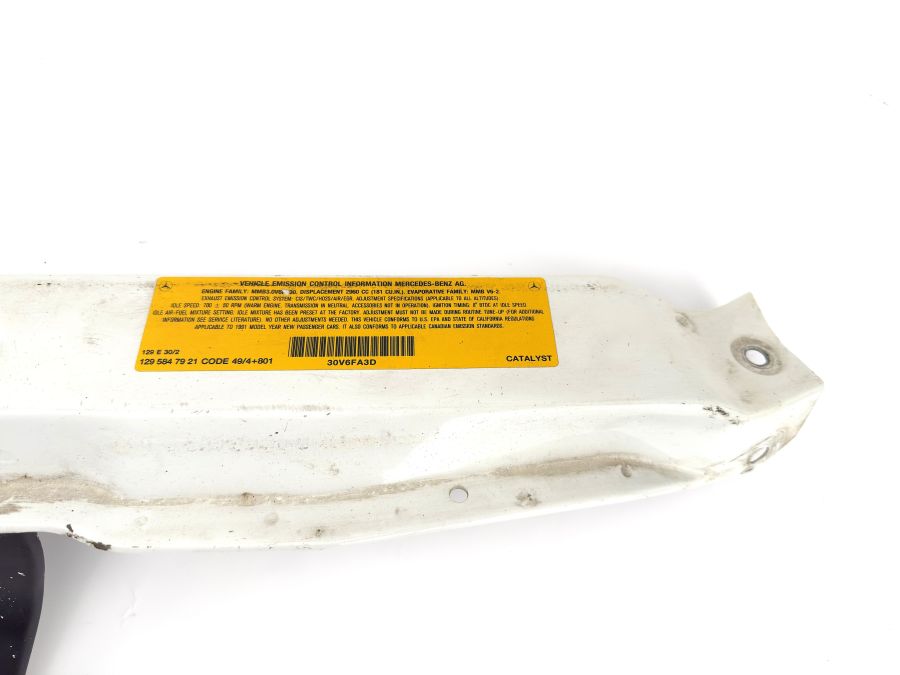 1296200072 | Mercedes 300SL-24 | R129 Engine radiator front upper panel