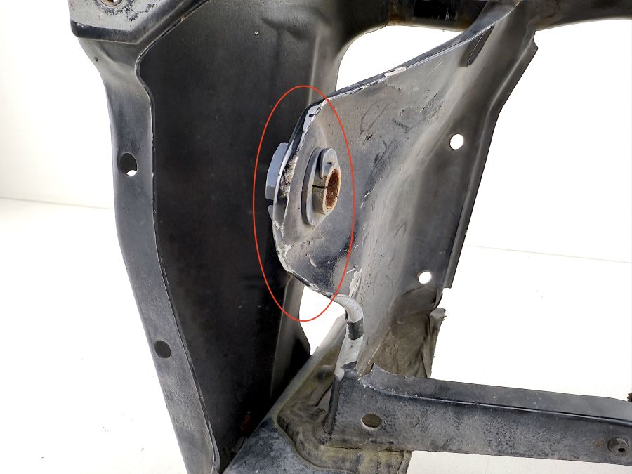 1296200718 | Mercedes SL500 | R129 Front left lighting unit frame