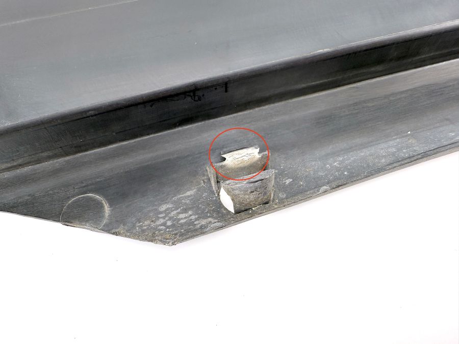 1296280007 | Mercedes SL500 | R129 Engine bay front cross member cover