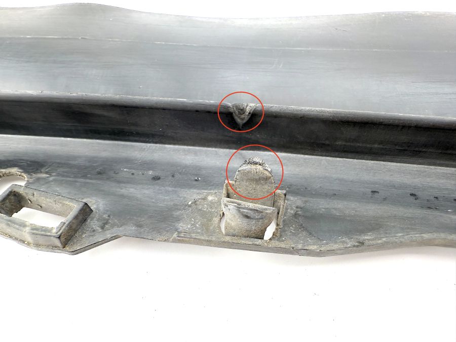 1296280007 | Mercedes SL500 | R129 Engine bay front cross member cover