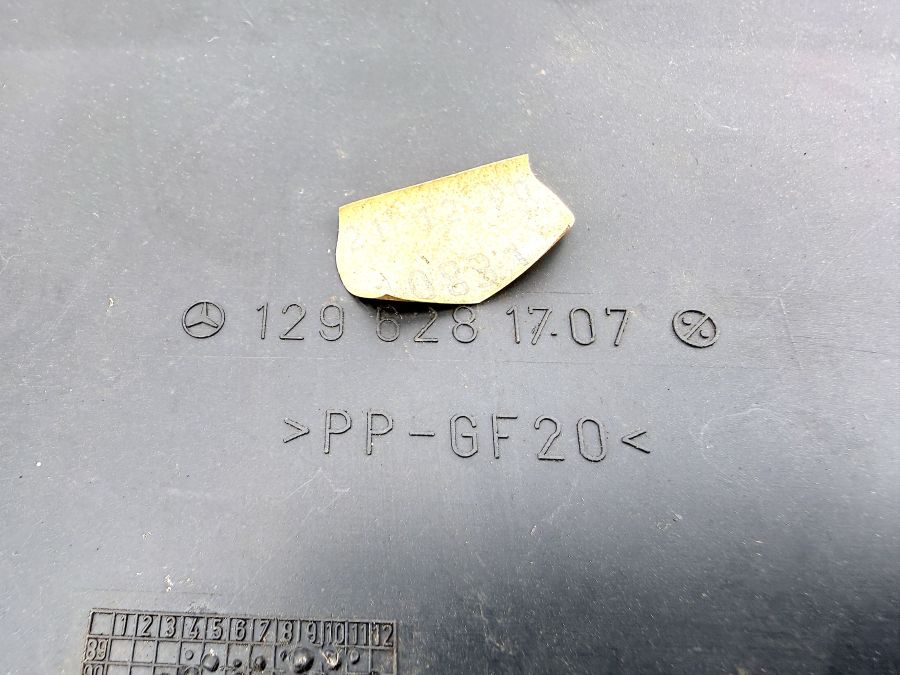 1296281707 1296202214 | Mercedes 300SL-24 | R129 Engine Control Unit Plastic Cover 88-93