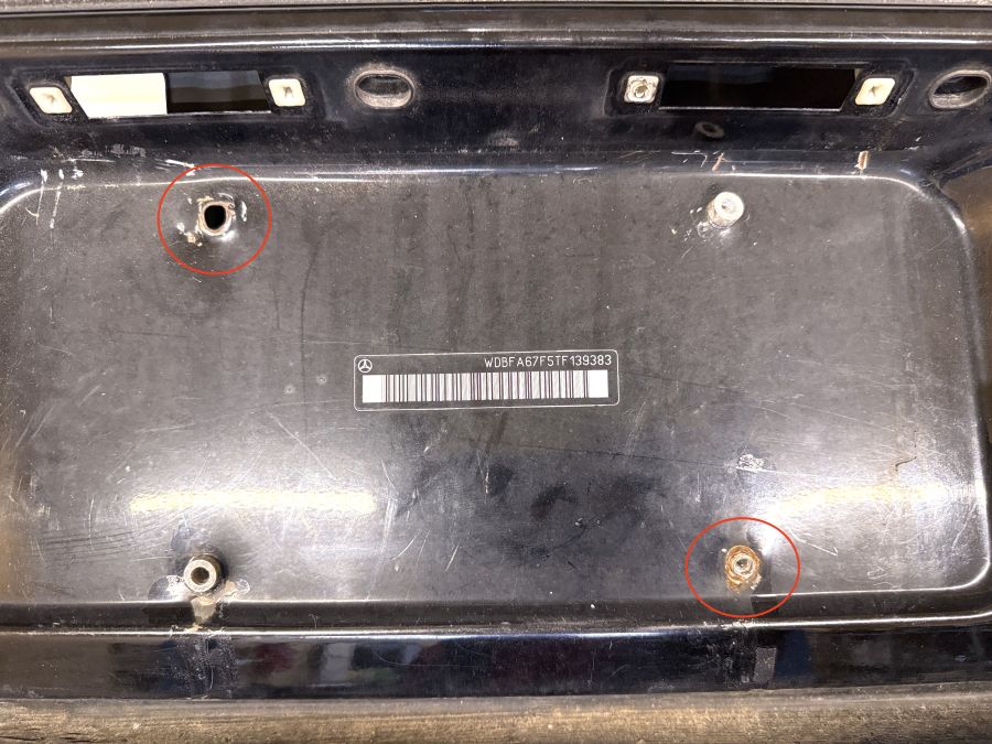 1296400871 1296400471 | Mercedes SL500 | R129 Rear end body panel 1296400871 1296400471 | Mercedes SL500 | R129 Rear end body panel