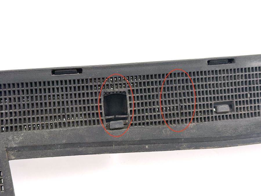 1296700108 | Mercedes 500SL | R129 Windshield vent cover left lower