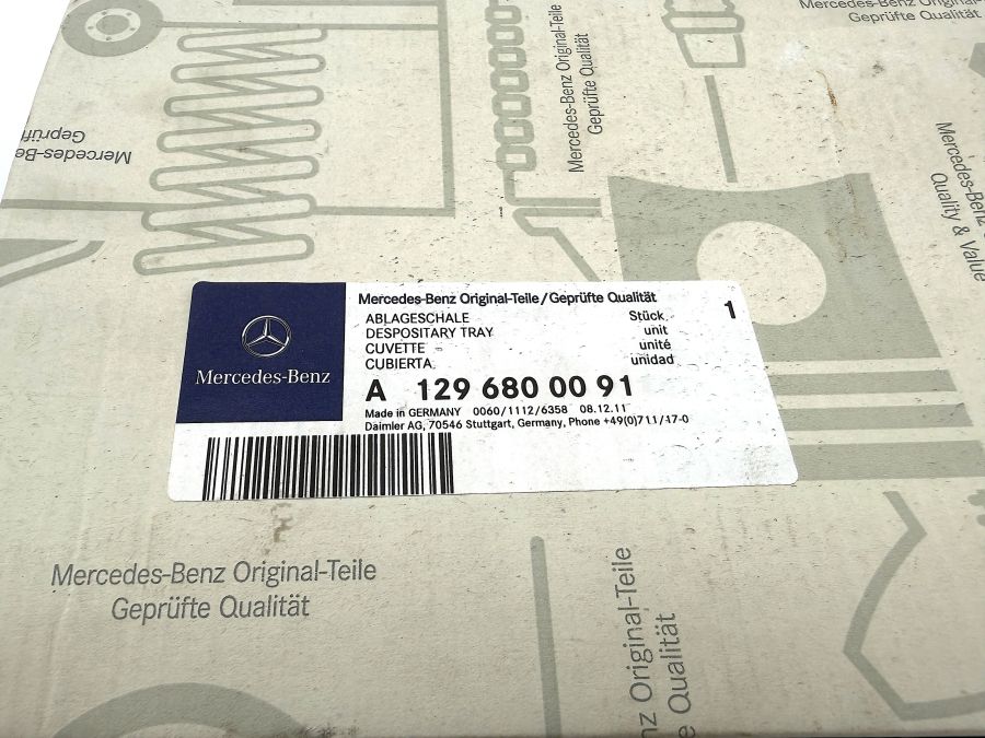 1296800091 | Mercedes SL-Class | R129 Centre console ashtray storage panel