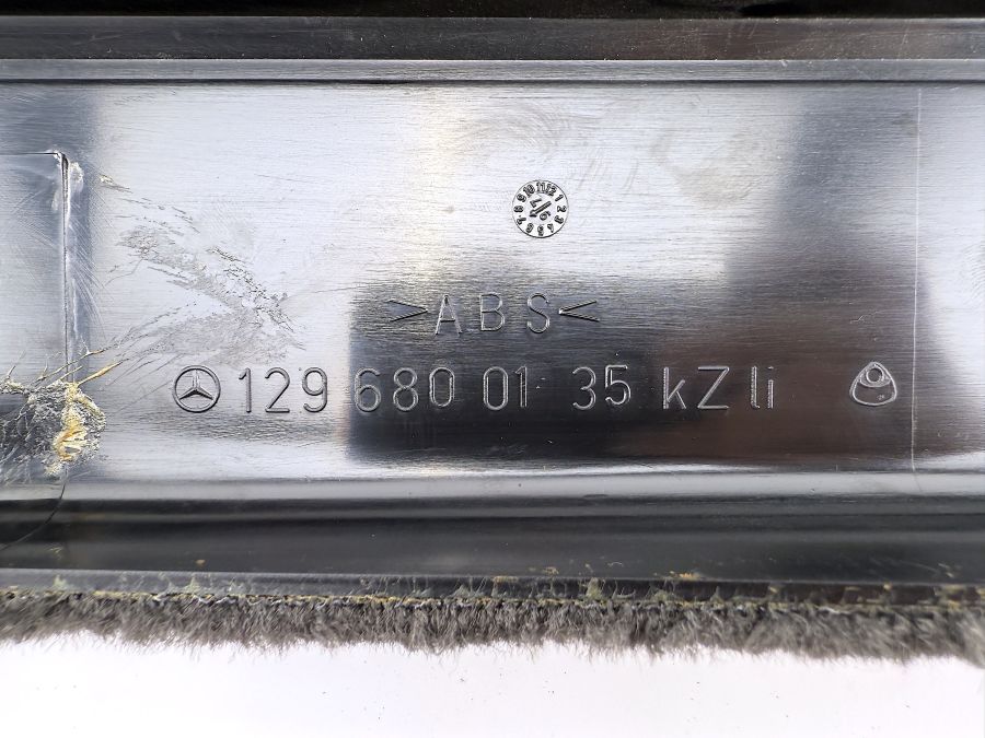 1296800135 | Mercedes SL500 | R129 Left door threshold pad 1296800135 | Mercedes SL500 | R129 Left door threshold pad