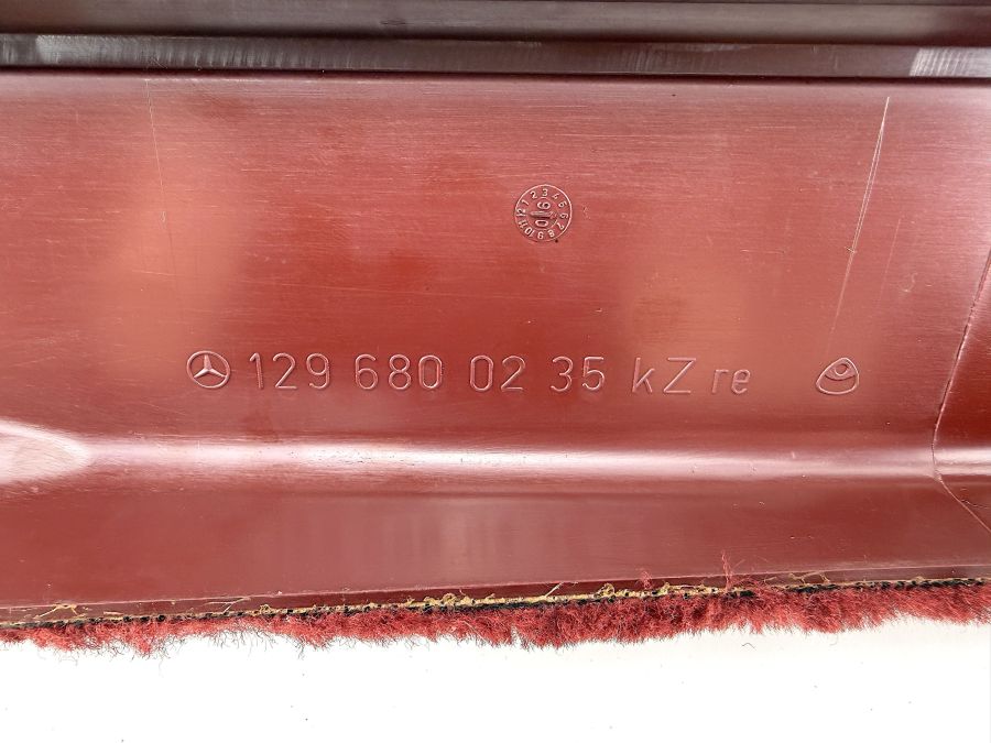 1296800235 | Mercedes 300SL-24 | R129 Right door threshold pad