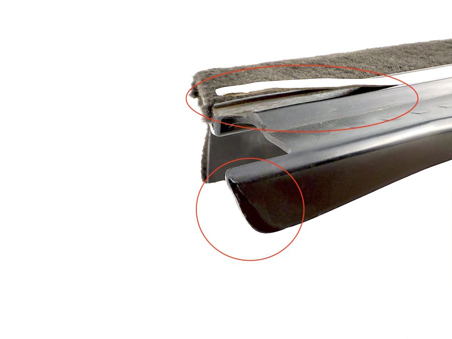 1296800235 | Mercedes SL500 | R129 Right door threshold pad 1296800235 | Mercedes SL500 | R129 Right door threshold pad