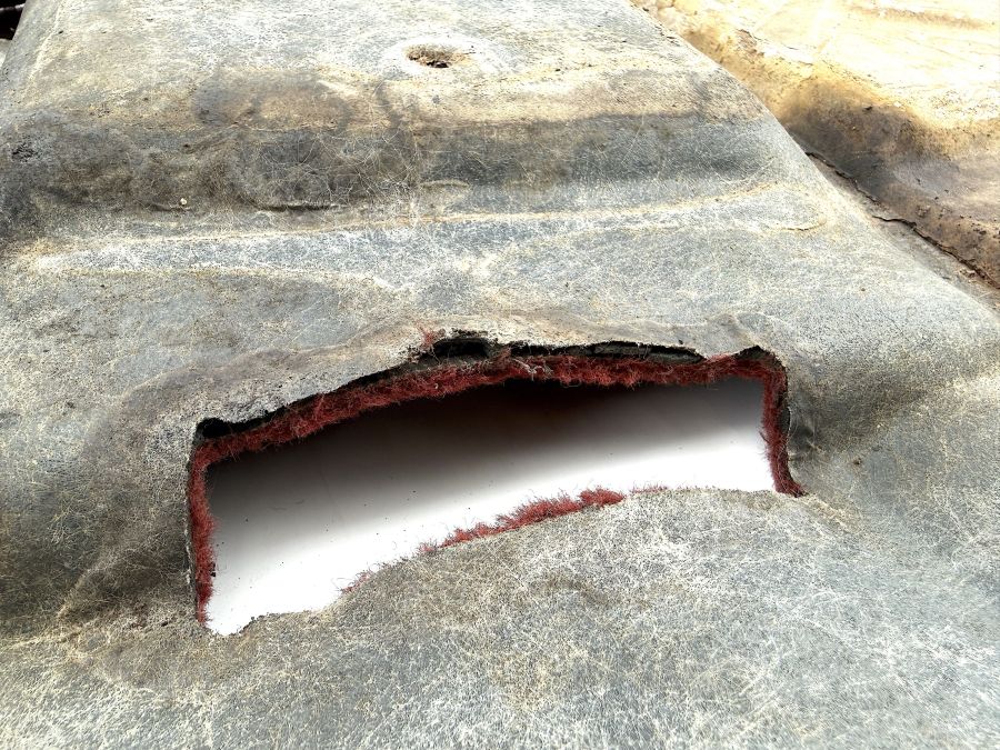 1296800240 | Mercedes 300SL-24 | R129 Interior flooring carpet right side