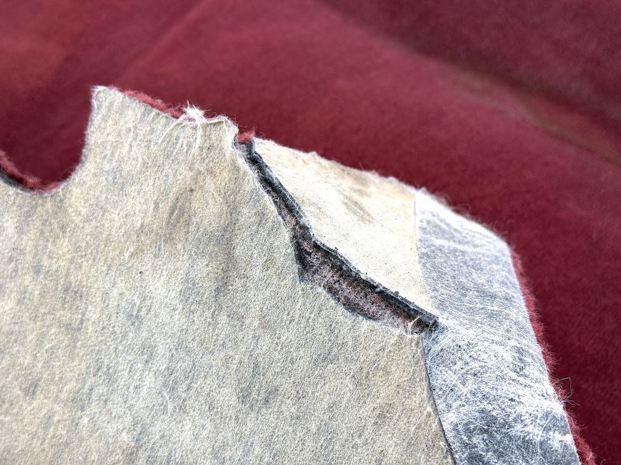 1296800240 | Mercedes 300SL-24 | R129 Interior flooring carpet right side