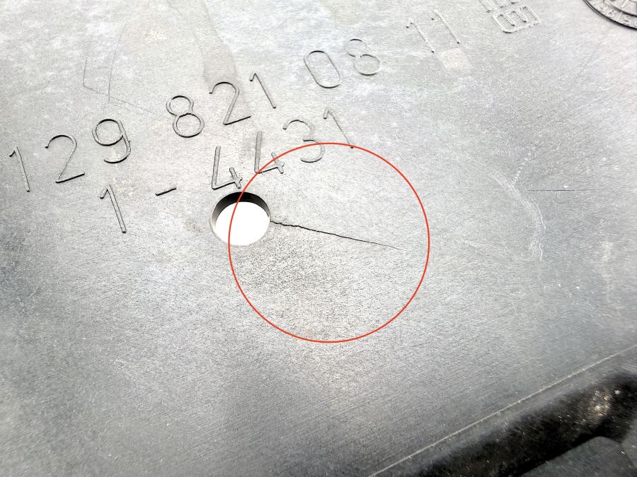 1296841037 1298210811 | Mercedes 300SL-24 | R129 Passenger front floor cover panel
