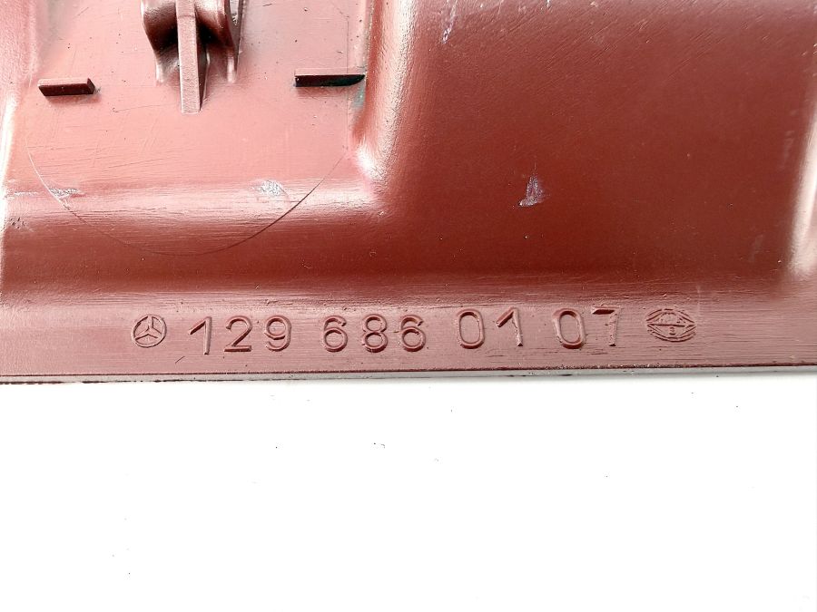 1296860107 | Mercedes 300SL-24 | R129 Left seat rail trim cover