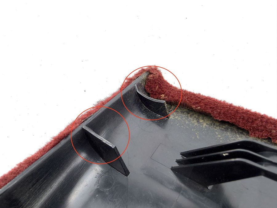 1296880006 | Mercedes 300SL-24 | R129 Front right trim cover panel