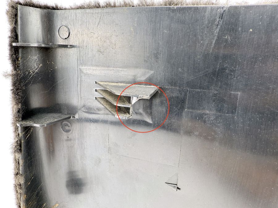 1296880006 | Mercedes SL500 | R129 Front right trim cover panel