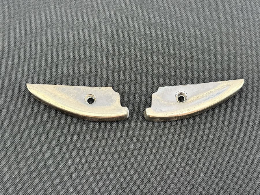 1296900127 1296900427 | Mercedes 300SL-24 | R129 Pillar chrome caps
