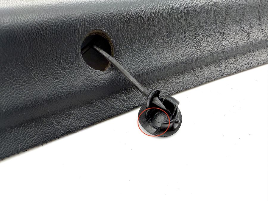 1296900225 | Mercedes SL500 | R129 Right passenger side sun visor trim cover 1296900225 | Mercedes SL500 | R129 Right passenger side sun visor trim cover