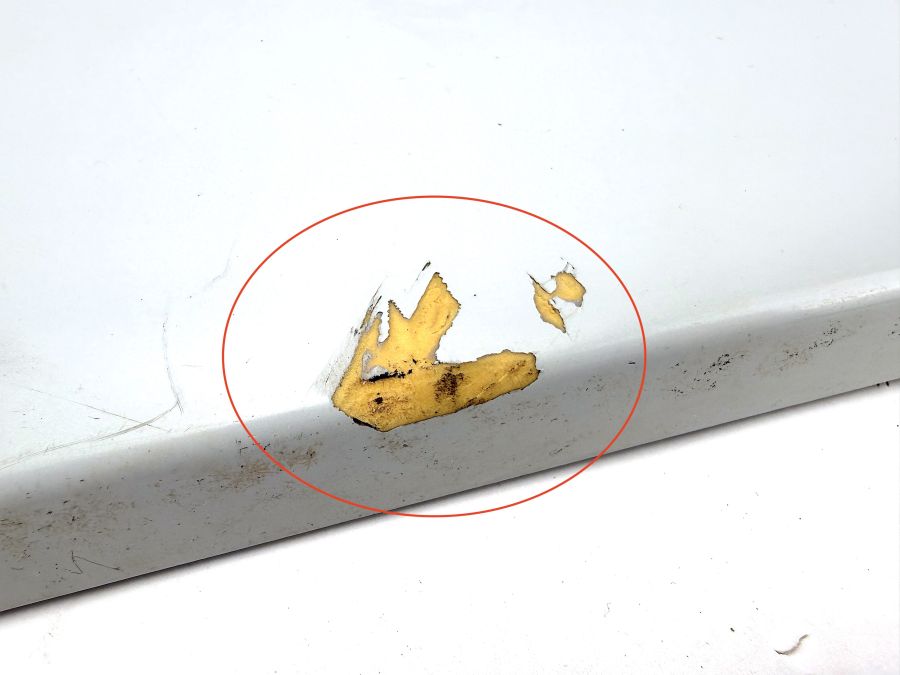1296900440 | Mercedes 300SL-24 | R129 Front right door lower molding