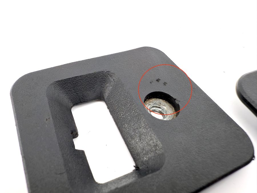 1296901130 1296901230 | Mercedes SL500 | R129 Roof Lock Cover Pair