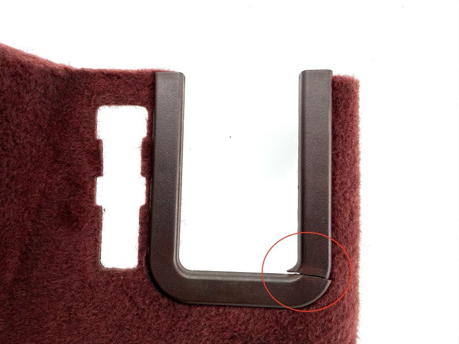 1296901530 | Mercedes 300SL-24 | R129 Left trunk carpet trim lining