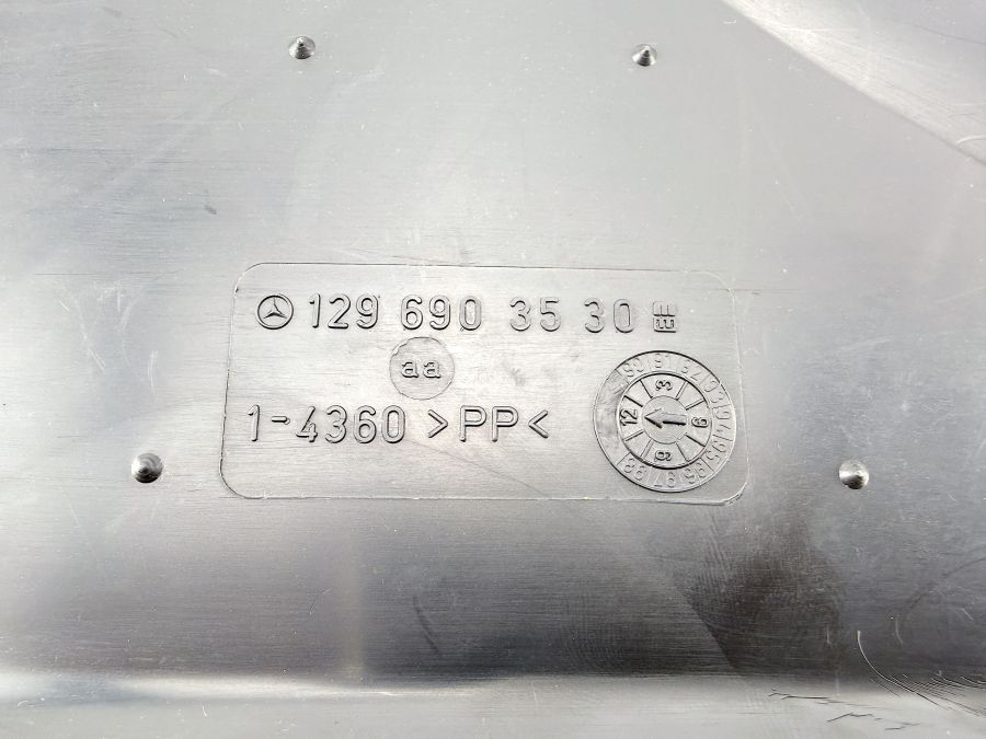 1296903530 1236930014 | Mercedes 300SL-24 | R129 Boot spare wheel cover