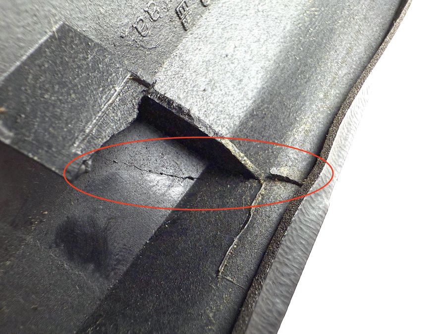 1296920189 | Mercedes SL500 | R129 Left pillar trim panel 1296920189 | Mercedes SL500 | R129 Left pillar trim panel